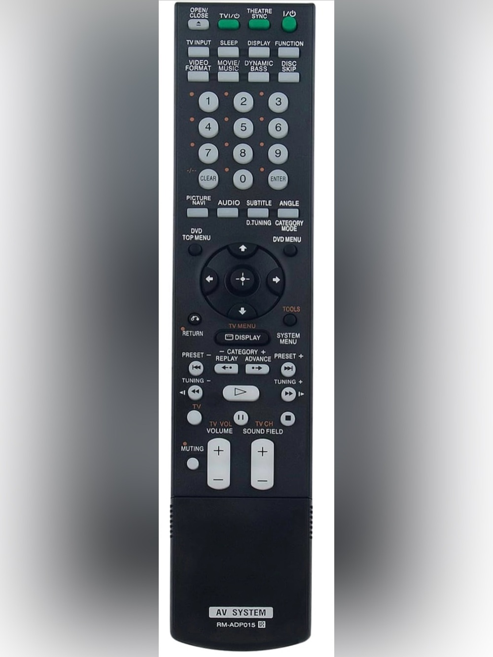 Replace Remote Control Compatible with Sony DVD Player